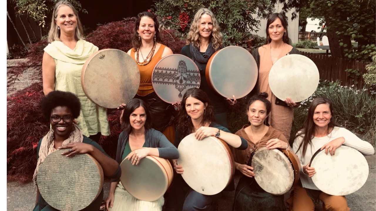 Krista Holland and The Propolis Frame Drumming Troupe