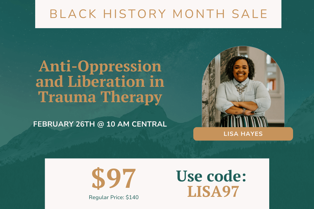 Cyber Monday Sale at Trauma Therapist Institute EMDR Certification