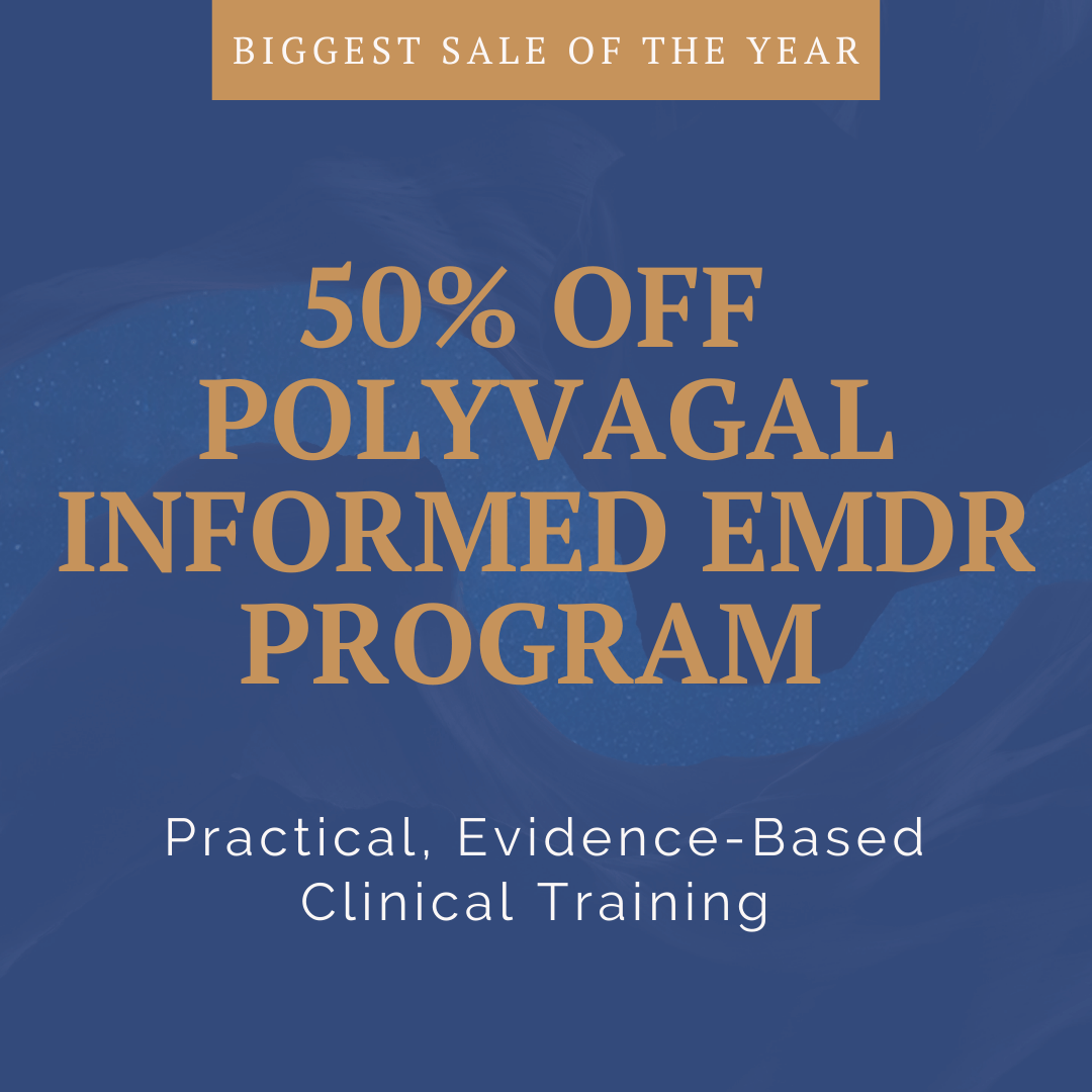 Cyber Monday Sale at Trauma Therapist Institute EMDR Certification