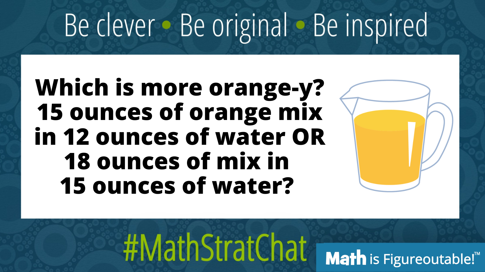 MathStratChat: 15oz in 12oz