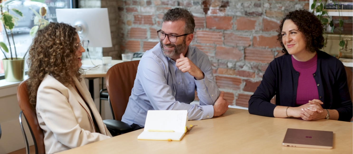 Erica Mattison facilitates a small group retreat