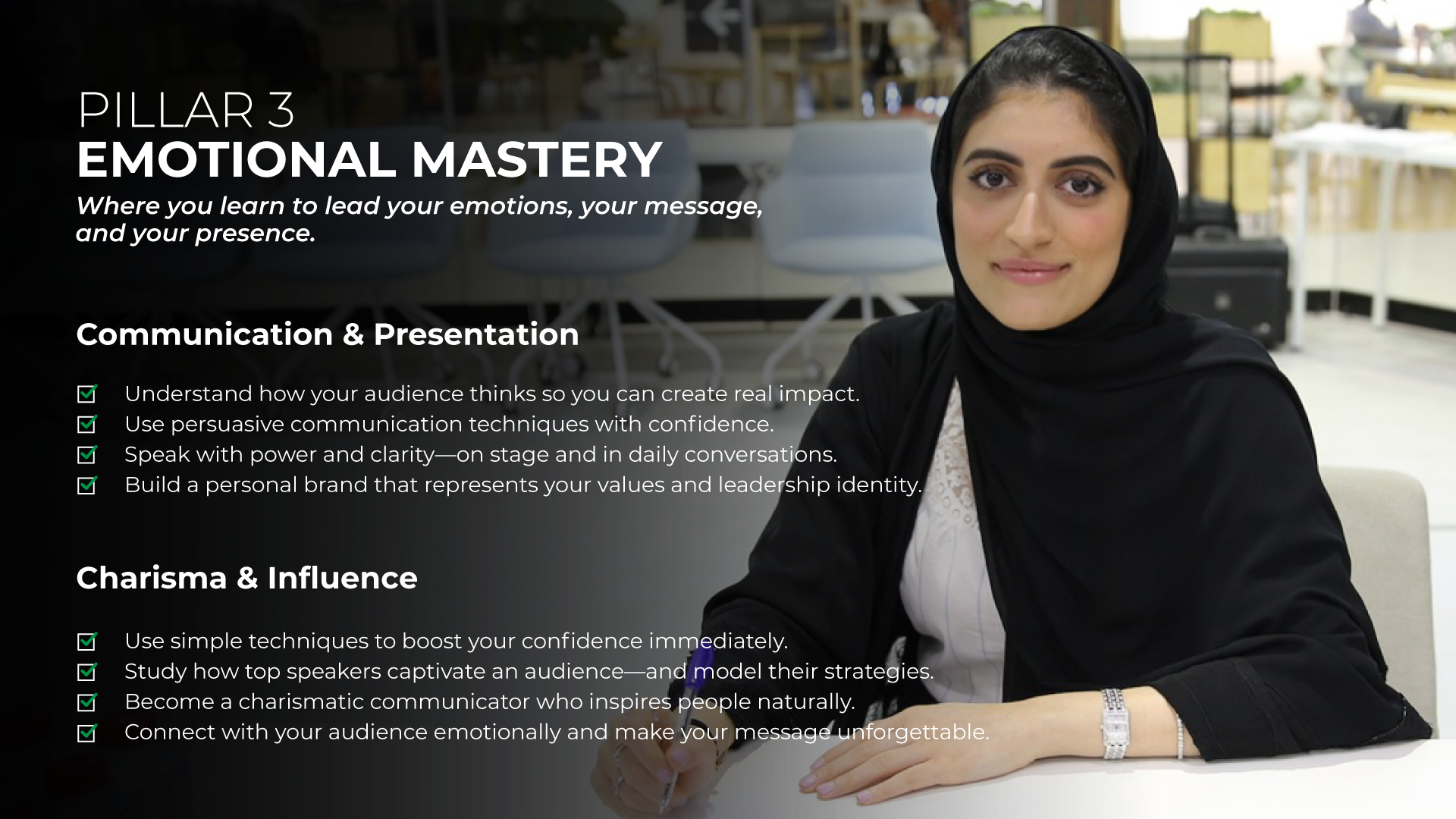 course content & schedule - Emirates Youth Leadership - Stages of Relationships