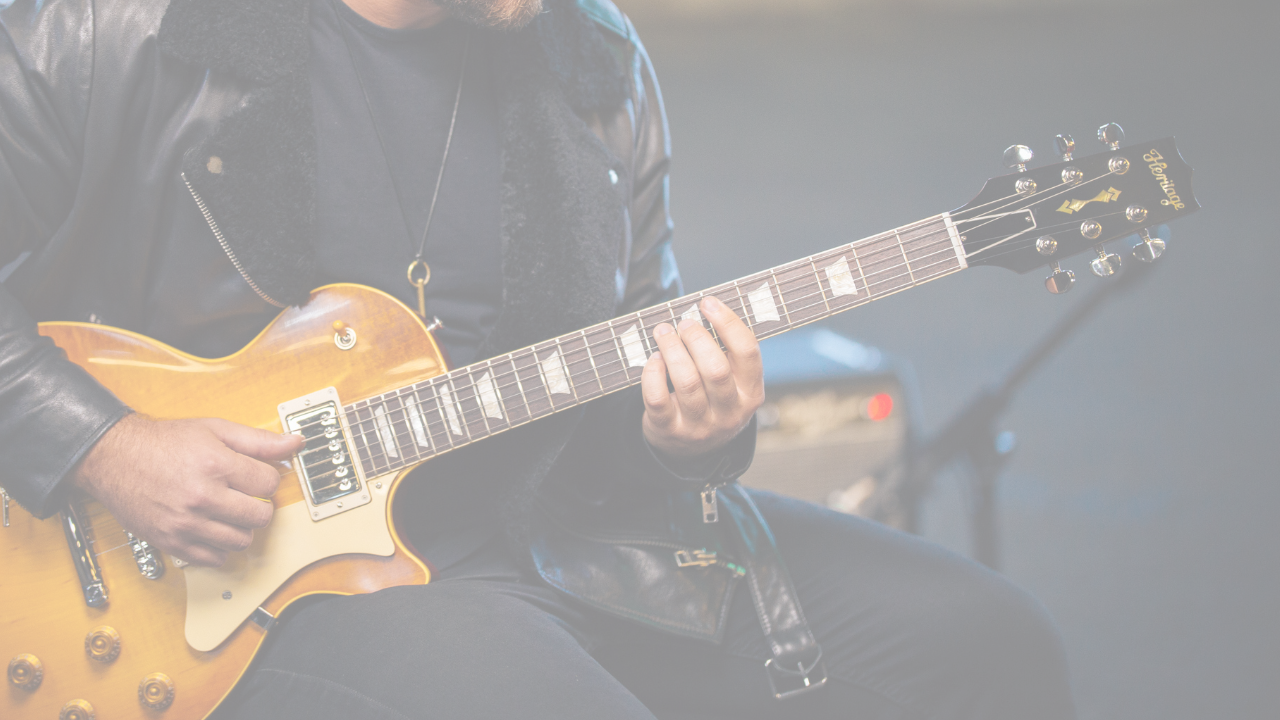 Alec Lehrman with guitar