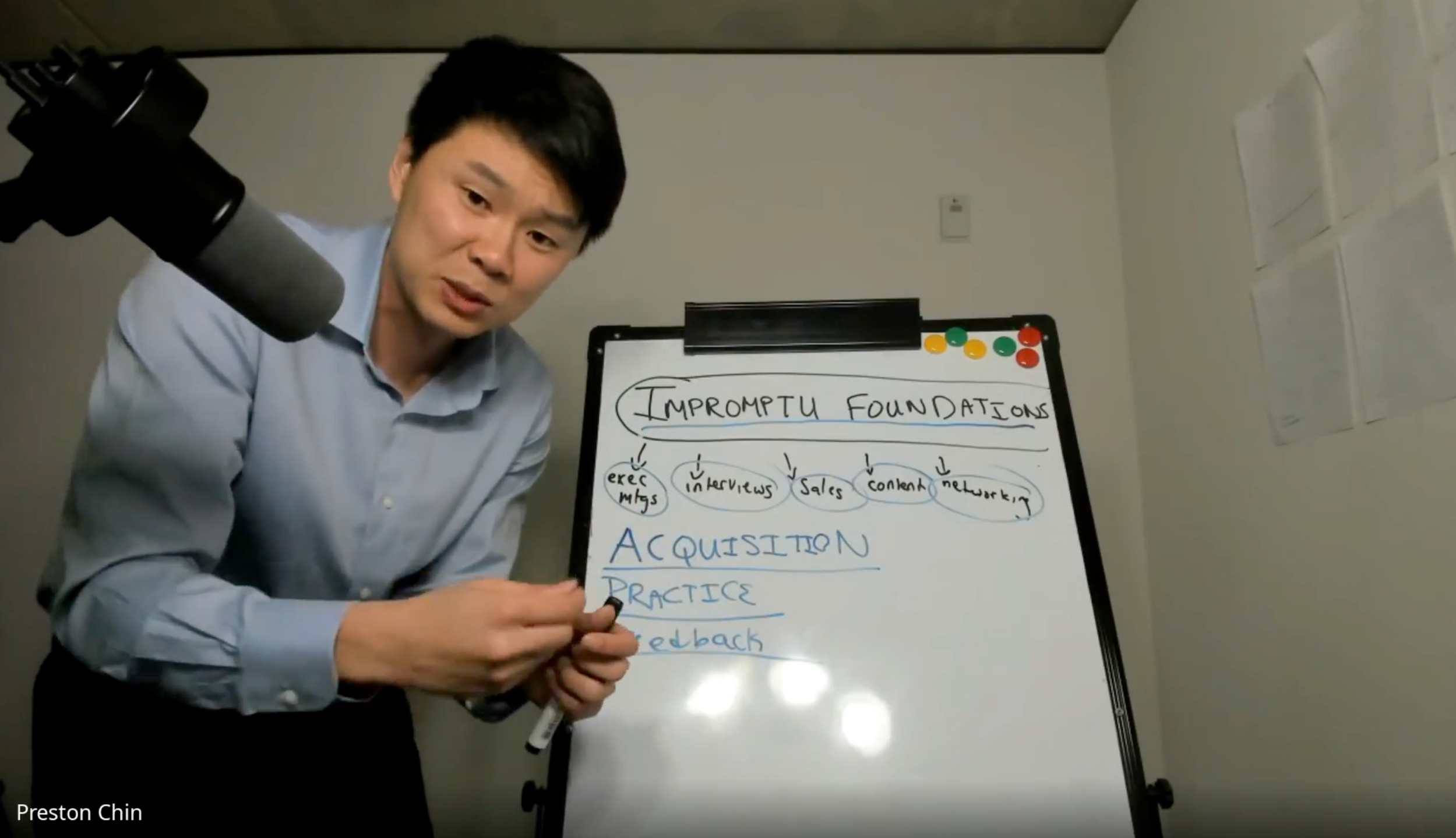 The Impromptu Speakers Academy PreSale - Preston Chin