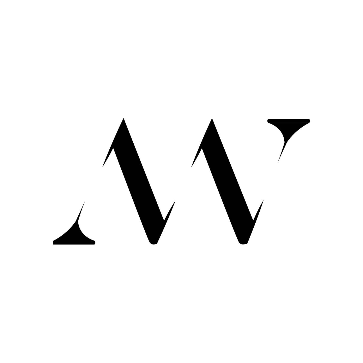 Logo used in a PROSPER Together campaign: black stylized lettermark on a white background representing Astri Wee Photography. Attribution: Campaign Lead: PROSPER Together Photography: Astri Wee Photography — https://astriwee.com/