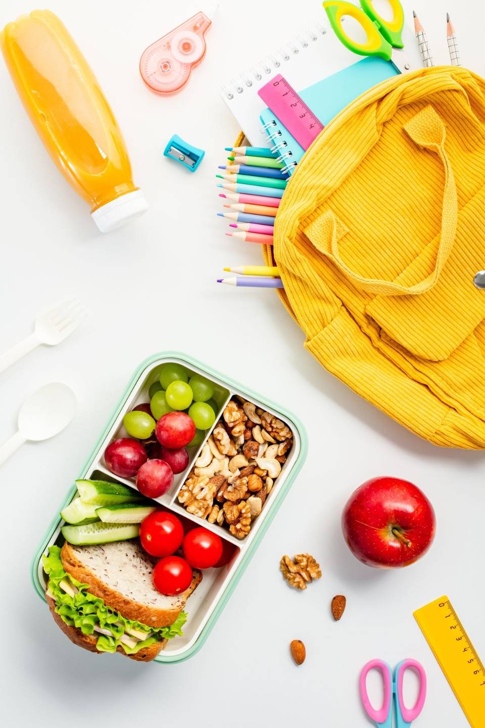 healthy food on table