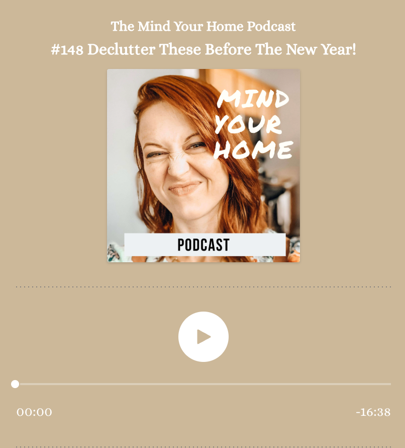 Declutter These Before The New Year!