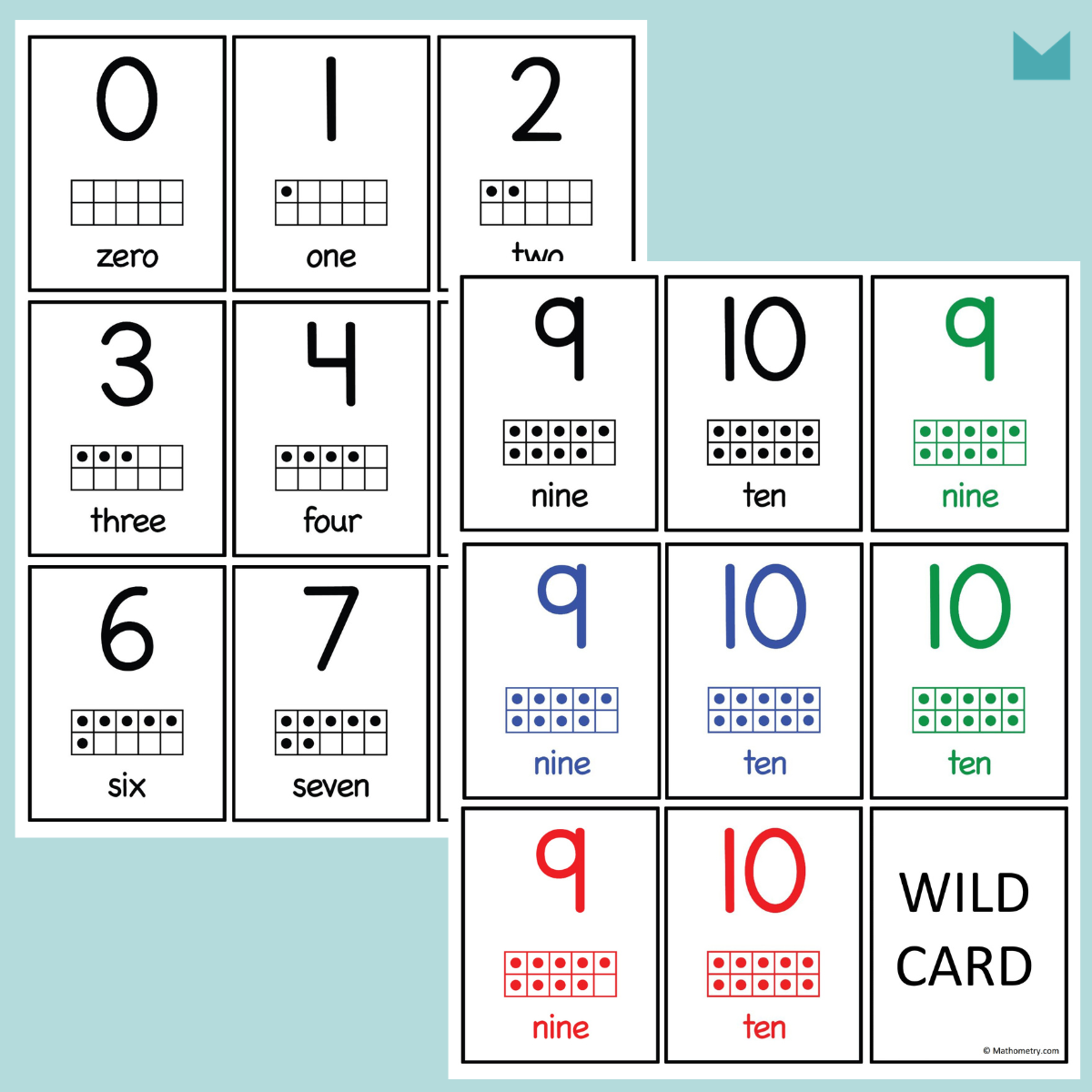 0-10 Playing Cards