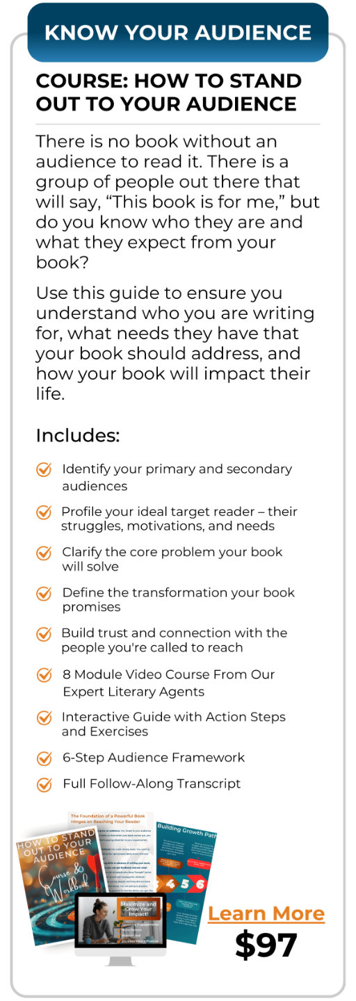 Stand out to your audience and understand who your book is for