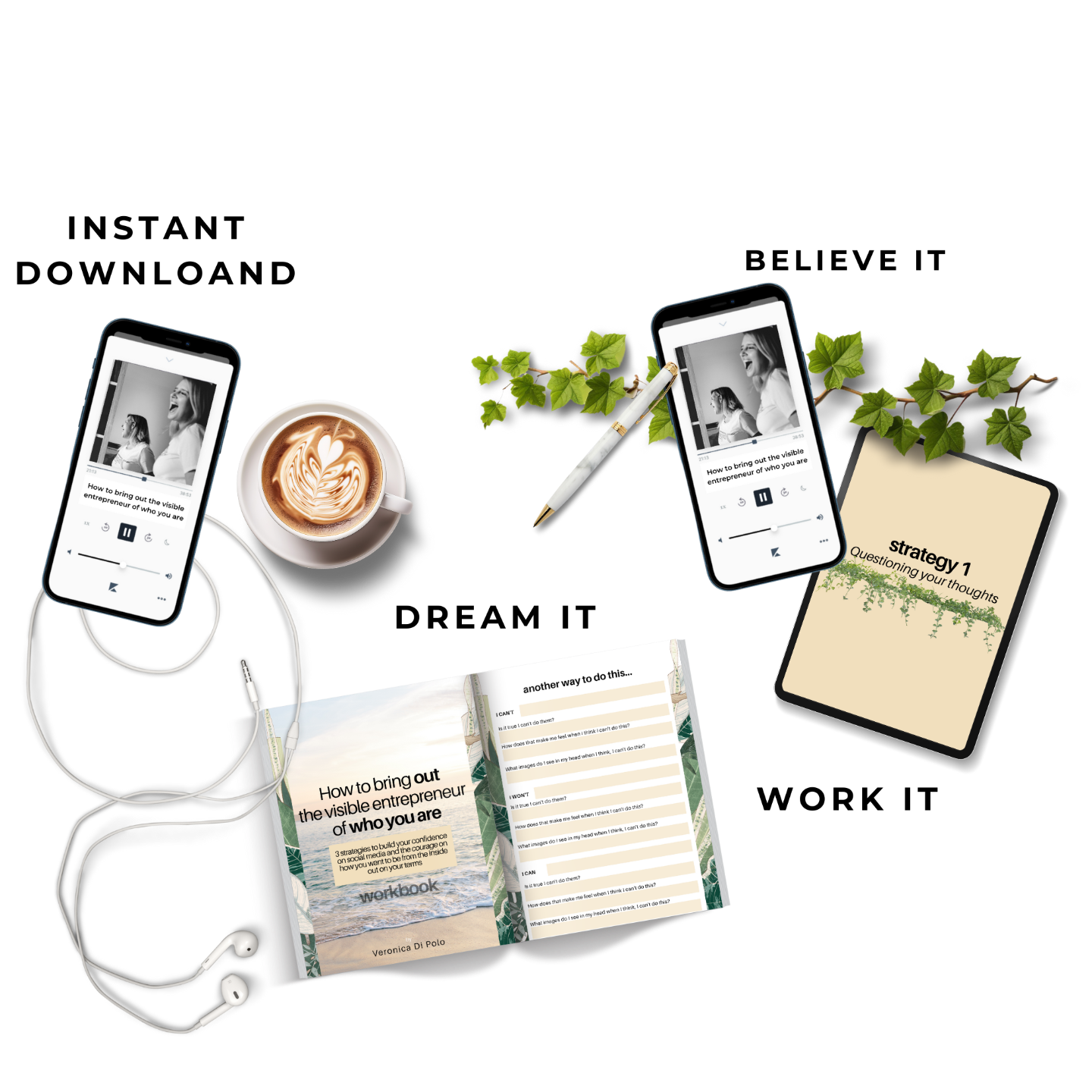 Free branding workbook download for service-based business owners to attract better-fit clients through visibility