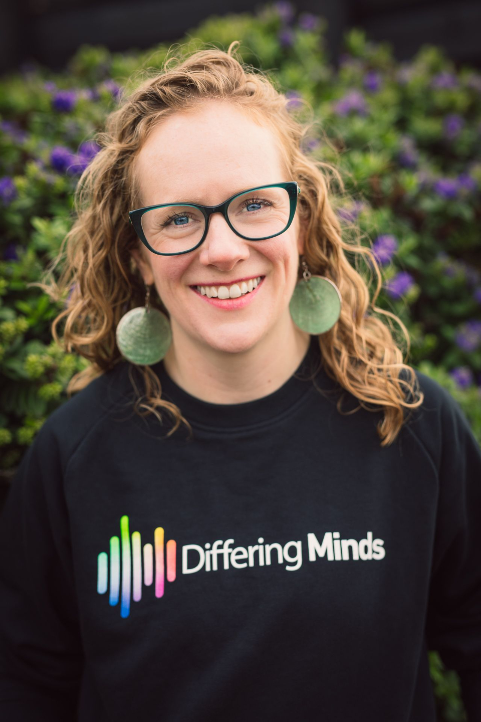A photograph of Jess Meredith. She is looking at the camera and smiling.