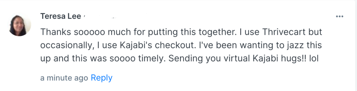 Kajabi Page Template Review by Teri Healy