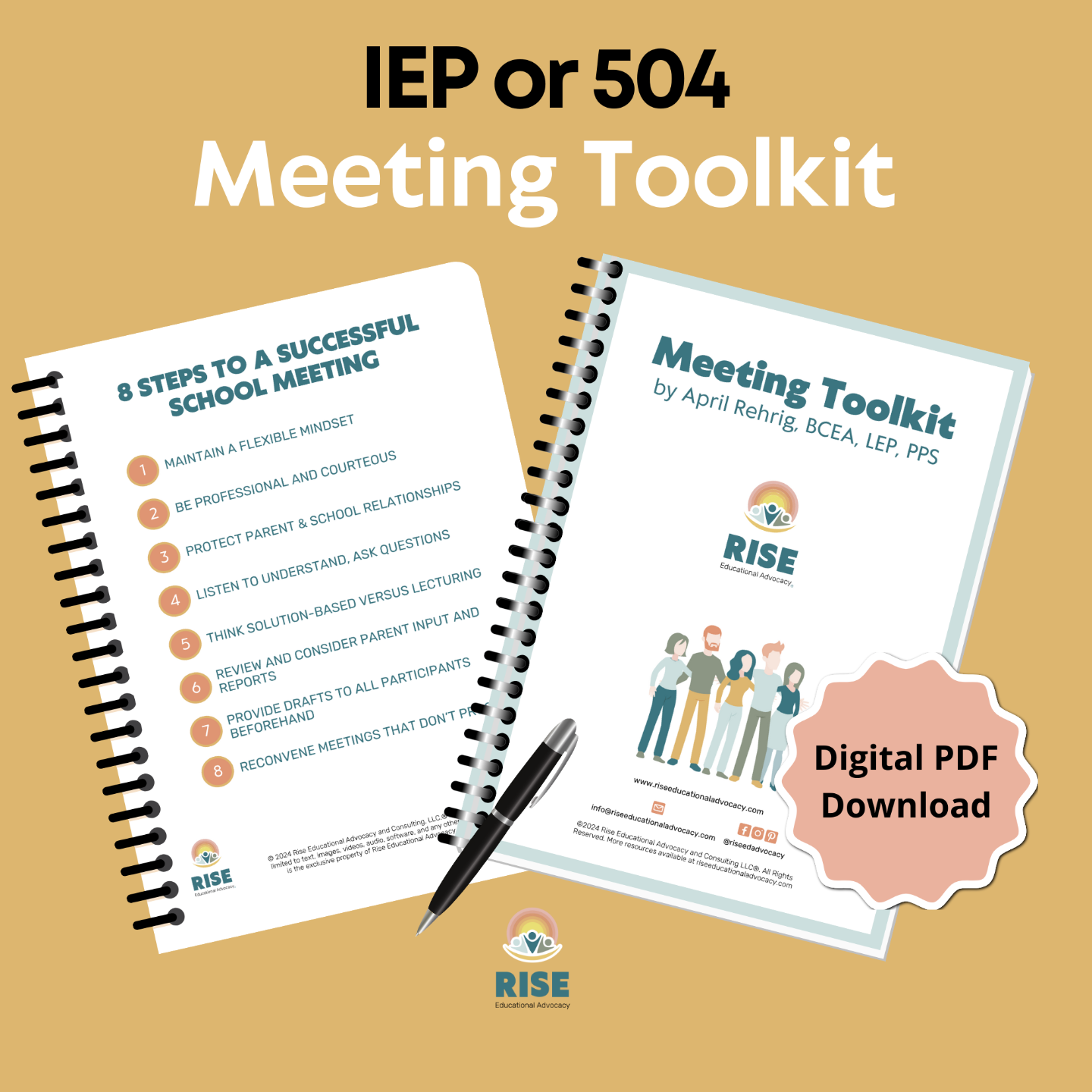 IEP or 504 Meeting Toolkit