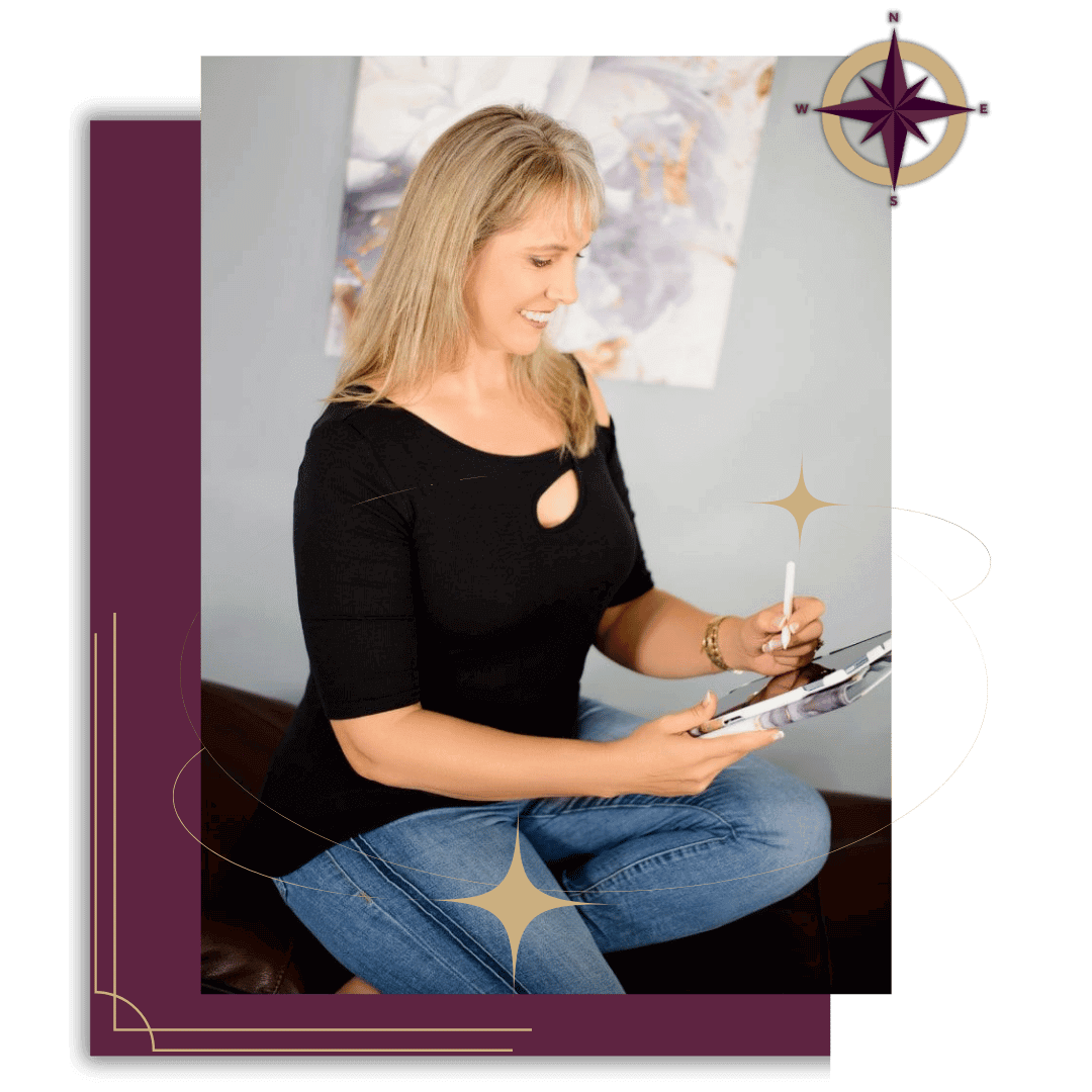 Rebecca Austin planning strategies to increase sales