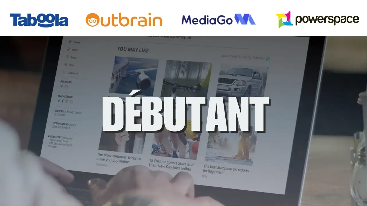 Formation native ads niveau débutant.