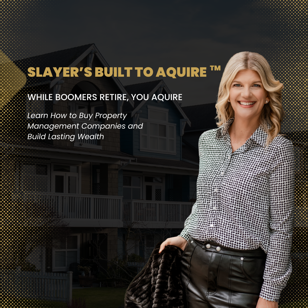 Woman presenting to small group