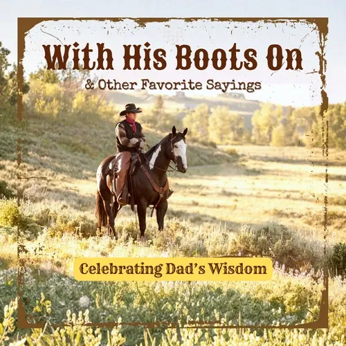 Cover of memory book of loved one's favorite sayings created with Treasured Heart Stories storybook course.