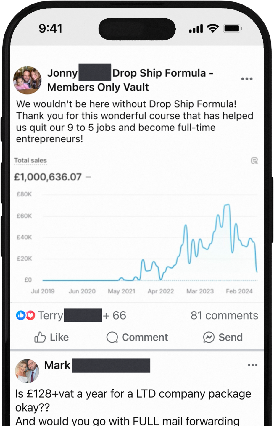 Sales Screenshot