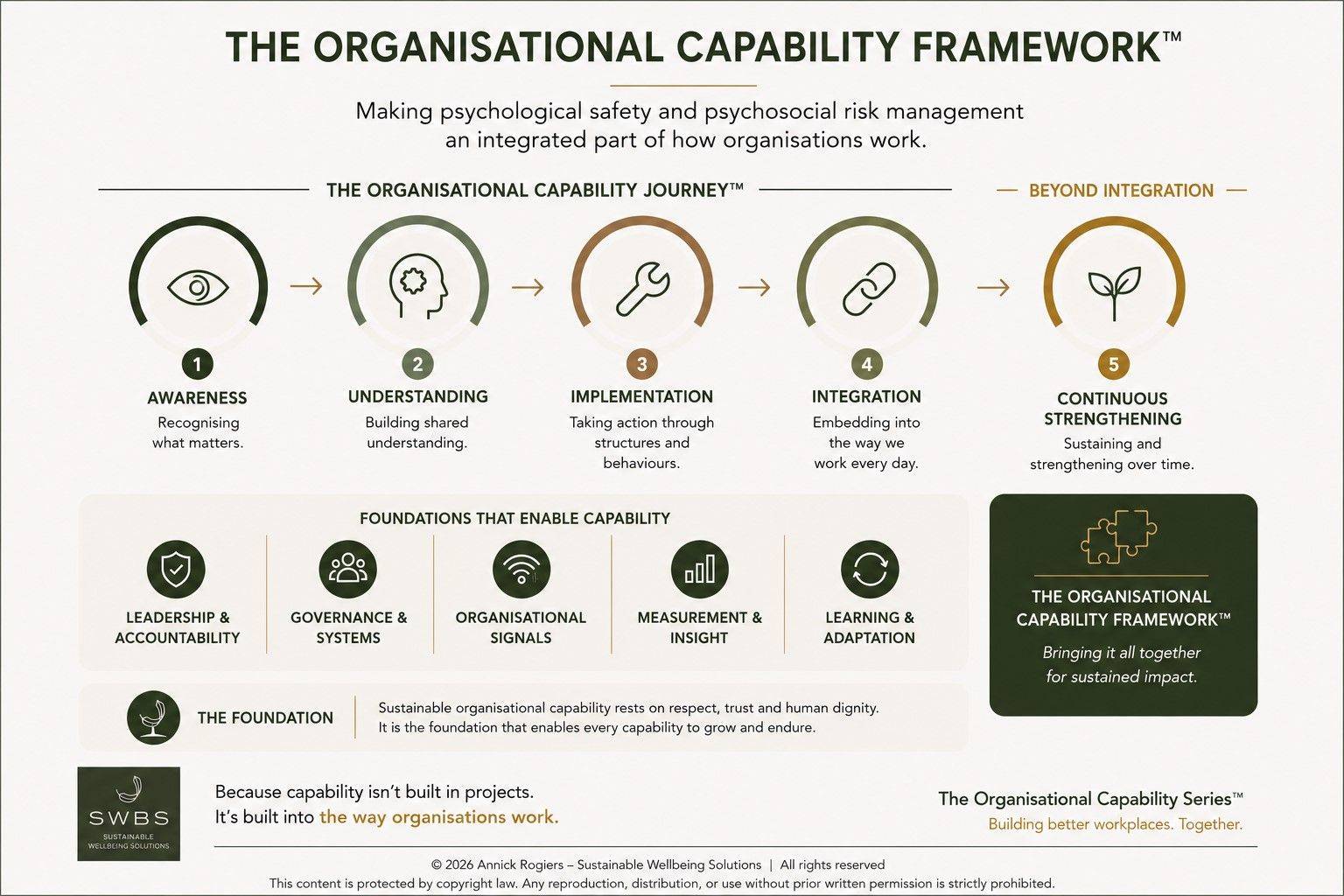 Picture The organisational Capability Framework