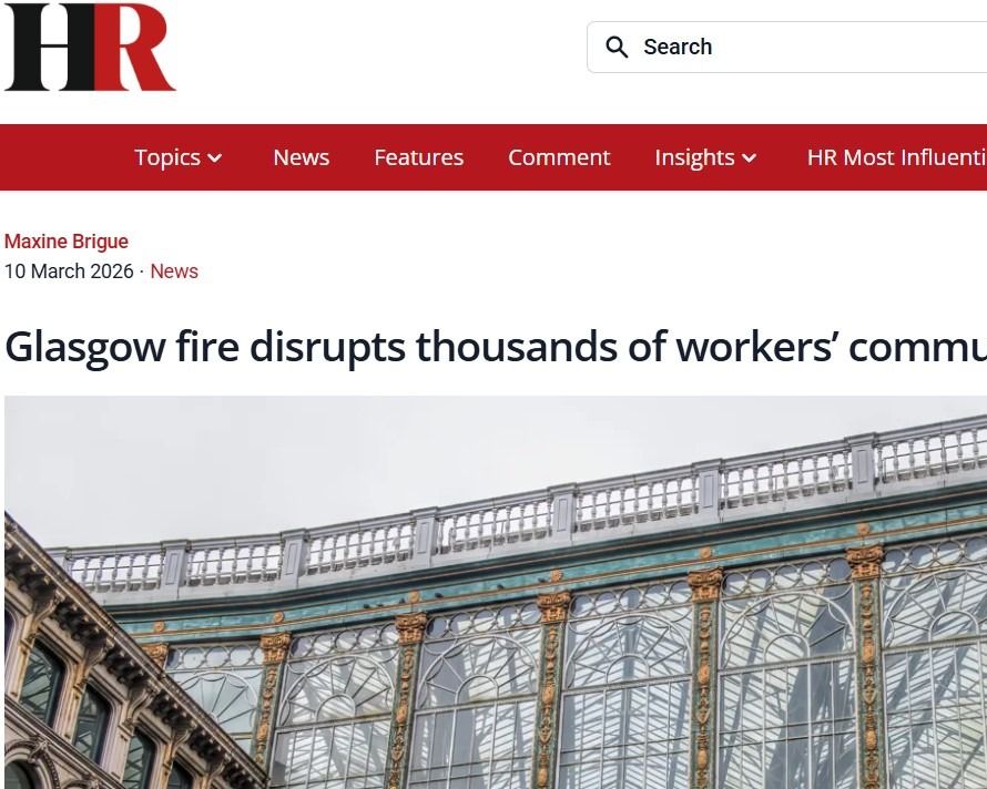 Glasgow fire disrupts thousands of workers’ commutes