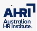 Australian HR Inistute logo