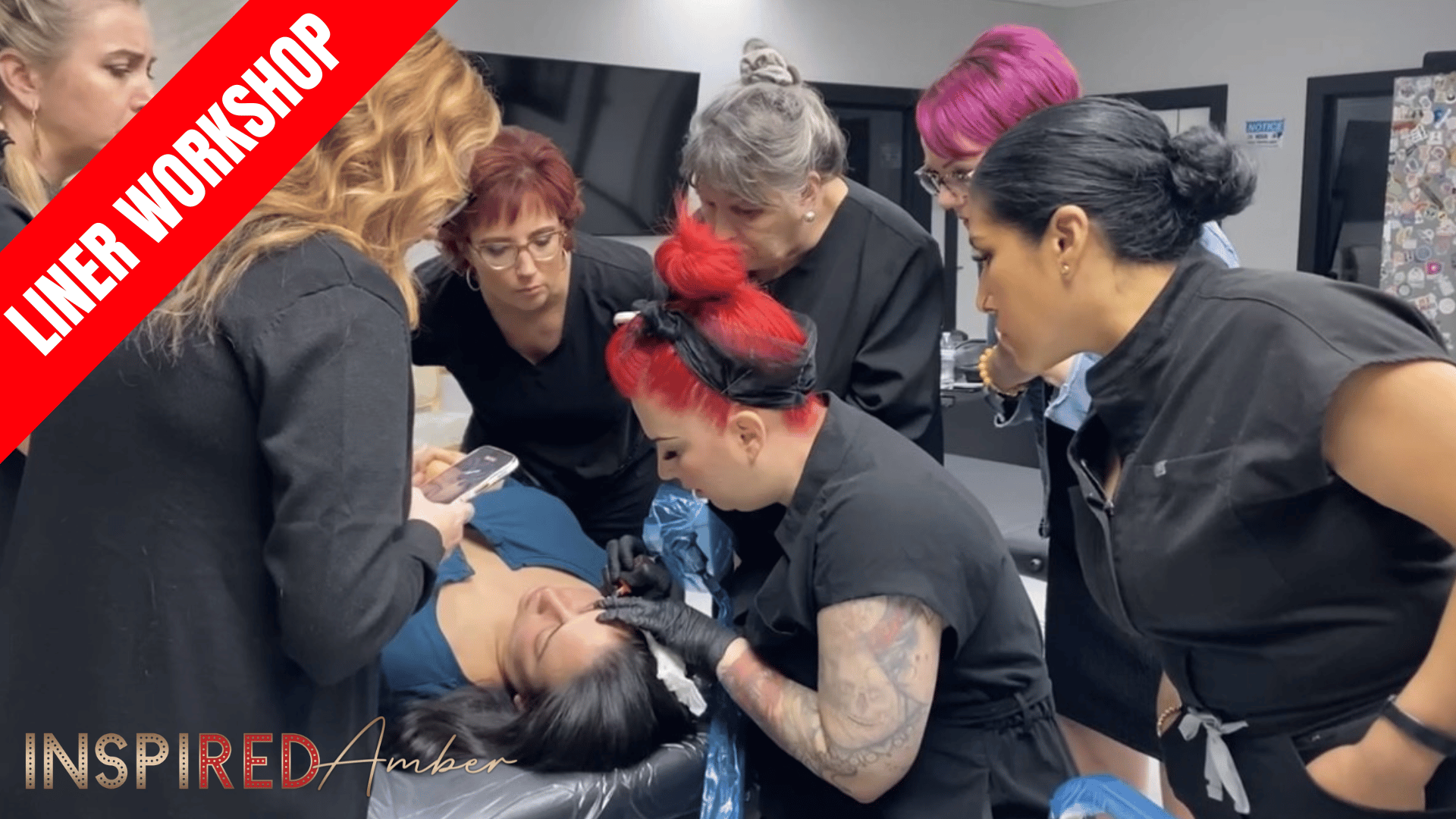 Join Ms Amber Red's eyeliner workshop on July 25th!