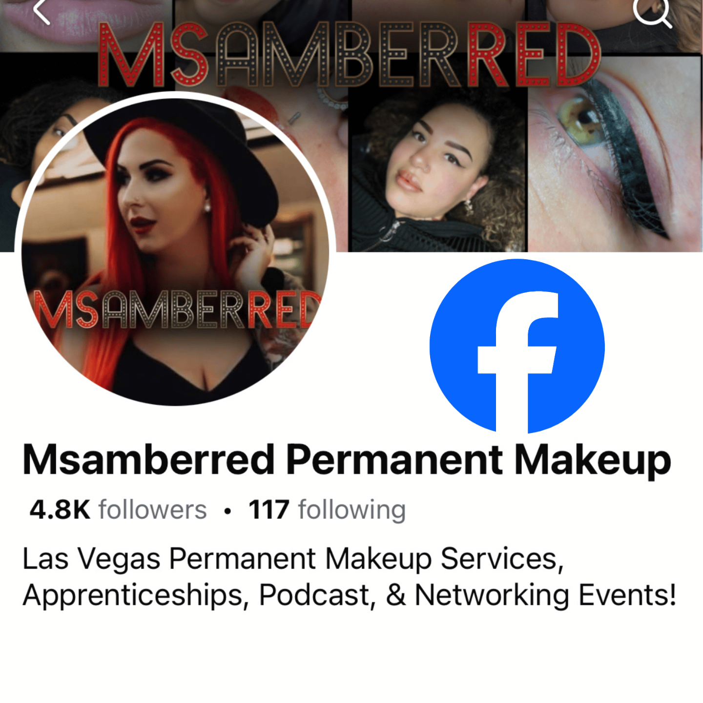 Follow Ms Amber Red on Facebook