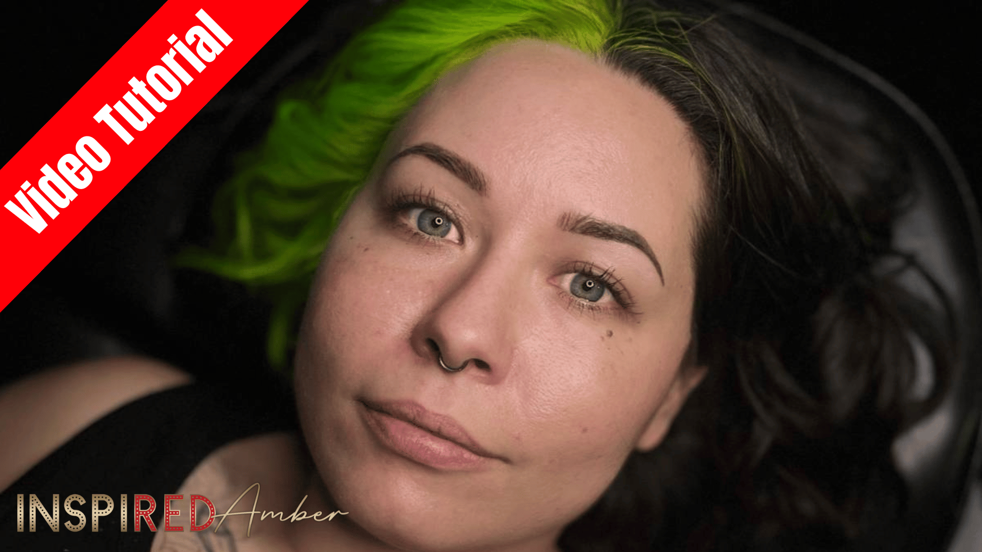 Watch Ms Amber Red tattoo a dilution ombre brow!