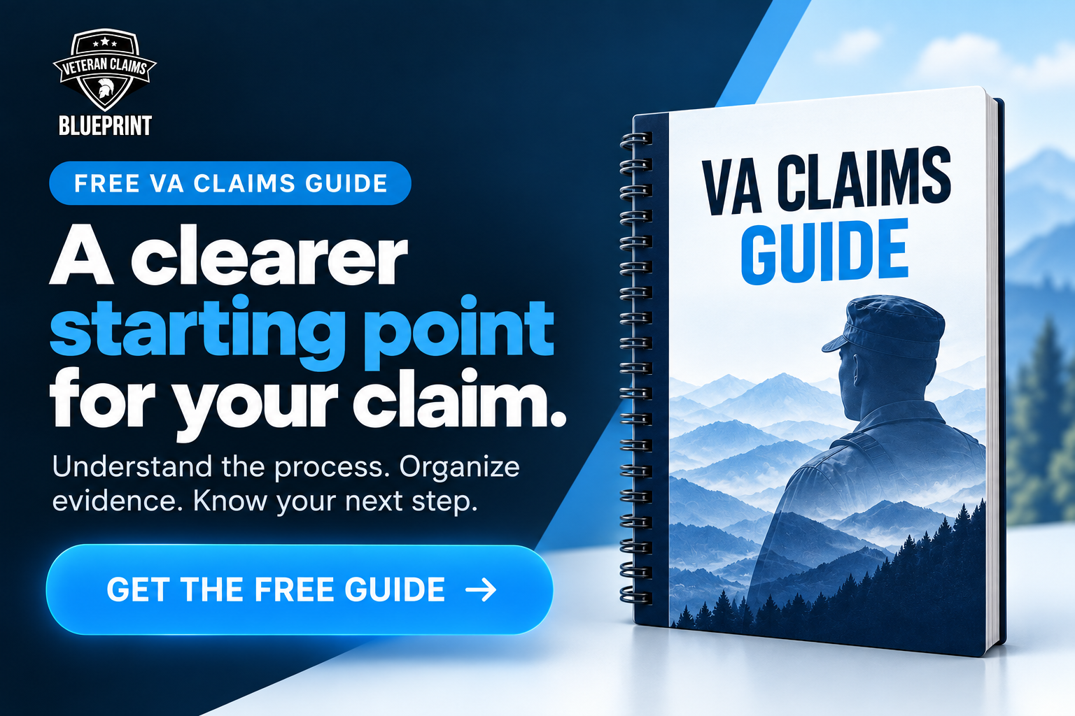 Free VA claims guide offer from Veteran Claims Blueprint