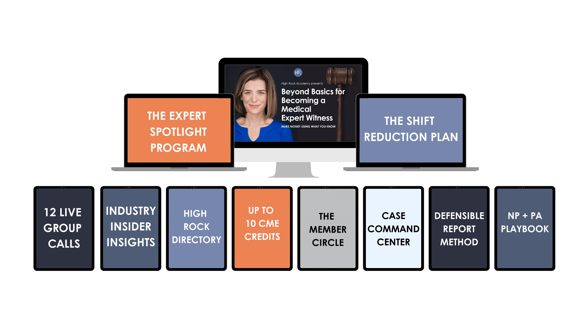 Beyond Basics for Becoming a Medical Expert Witness Course Bonuses- High Rock Academy