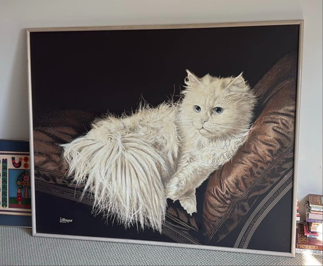 the massive cat portrait!