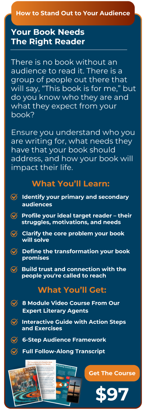 How to understand and stand out to your audience.  Your book needs an audience to read it