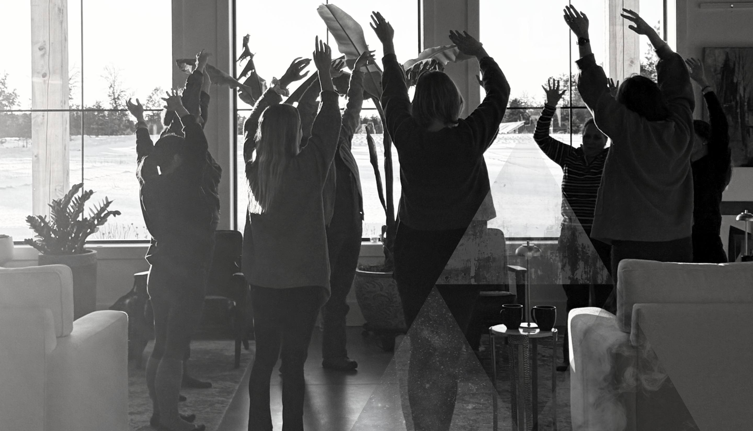 Yoga practice in nature symbolizing connection, clarity, and growth.