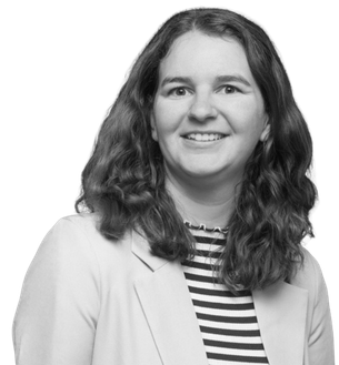 Jana Ganzmann black and white Headshot