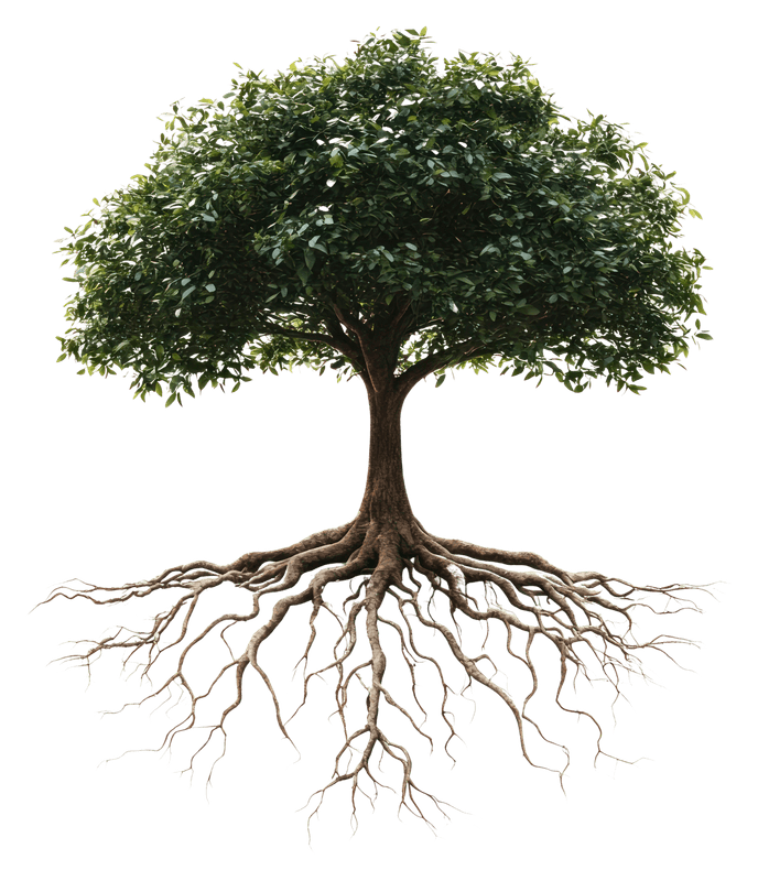 A hand plants a green sprout on a vintage map of the world, symbolizing growth and environmental stewardship.