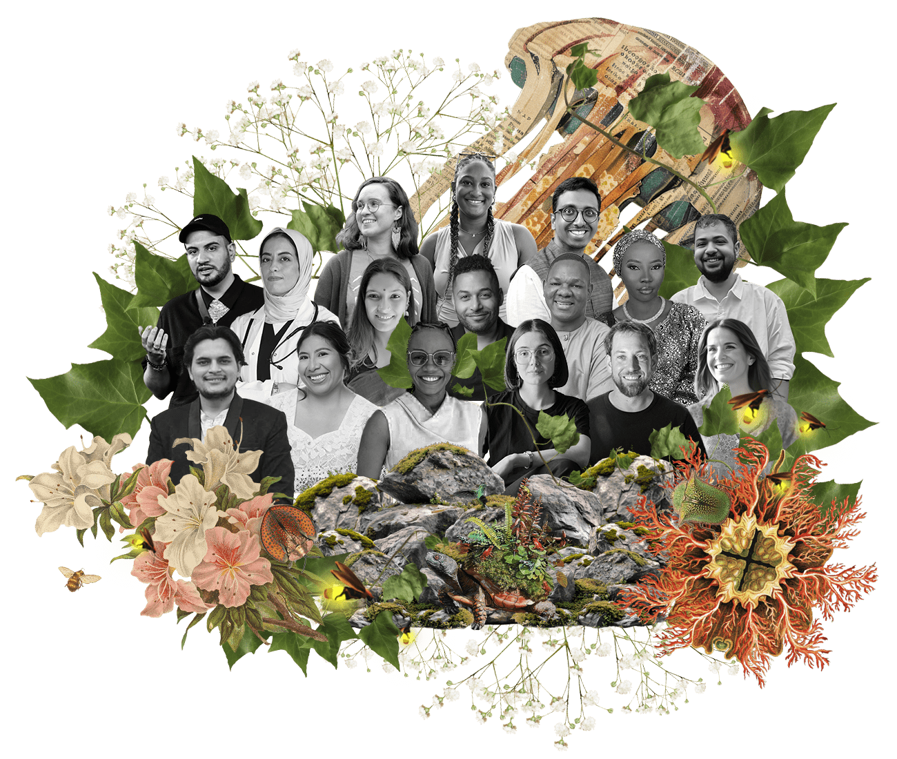 A person taking writing in a notebook and looking at a book. Theres a laptop and coffe mug on the table.