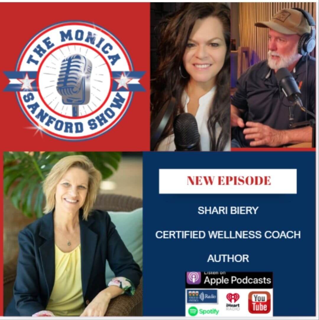 Shari Biery on The Standout Women Show with Michelle Griffin enhancing midlife women purpose and wellness.