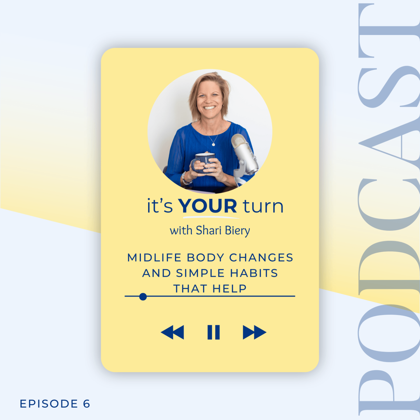 It's Your Turn podcast episode artwork stress
