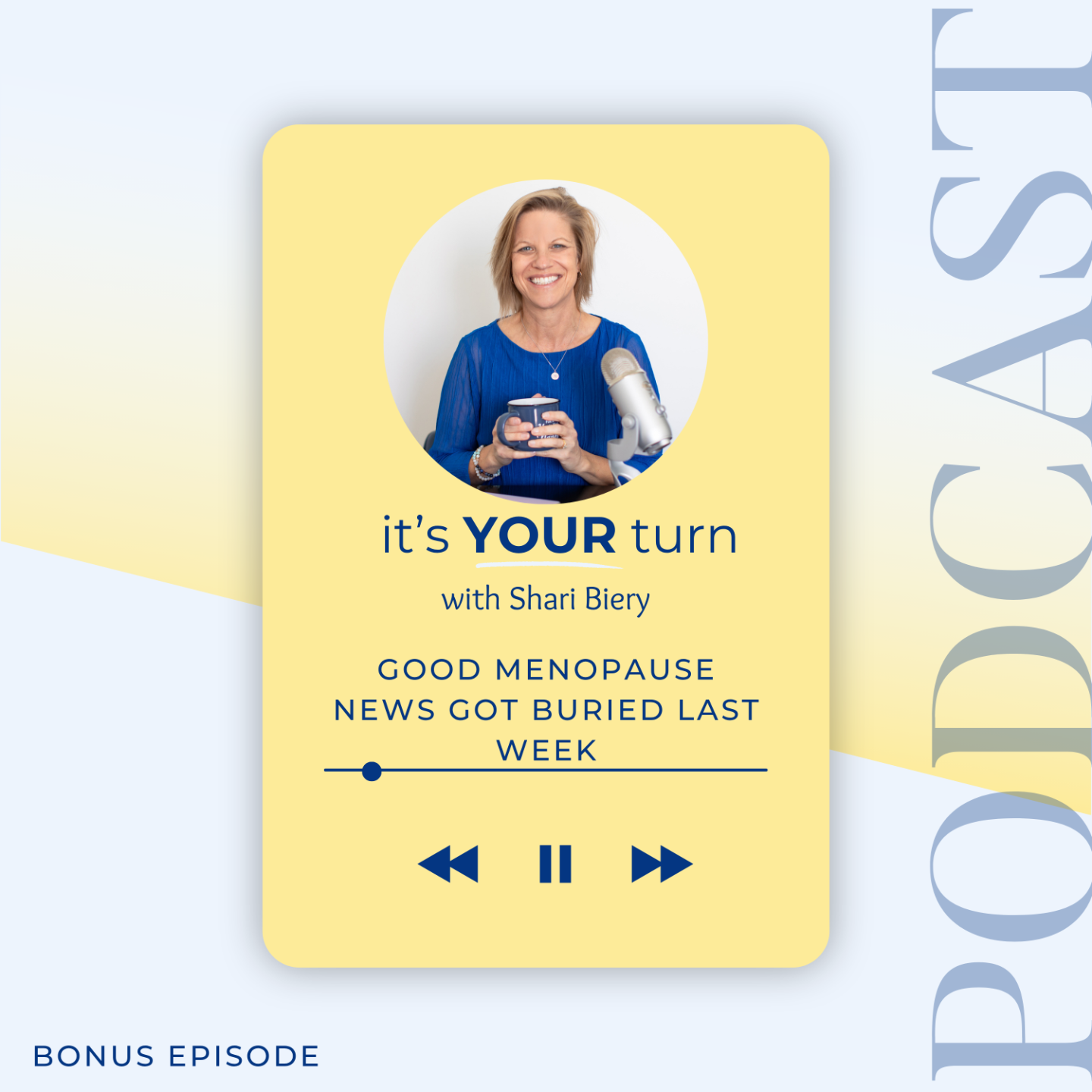 It's Your Turn podcast episode artwork stress