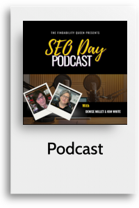 Button to visit SEO Day Podcast page