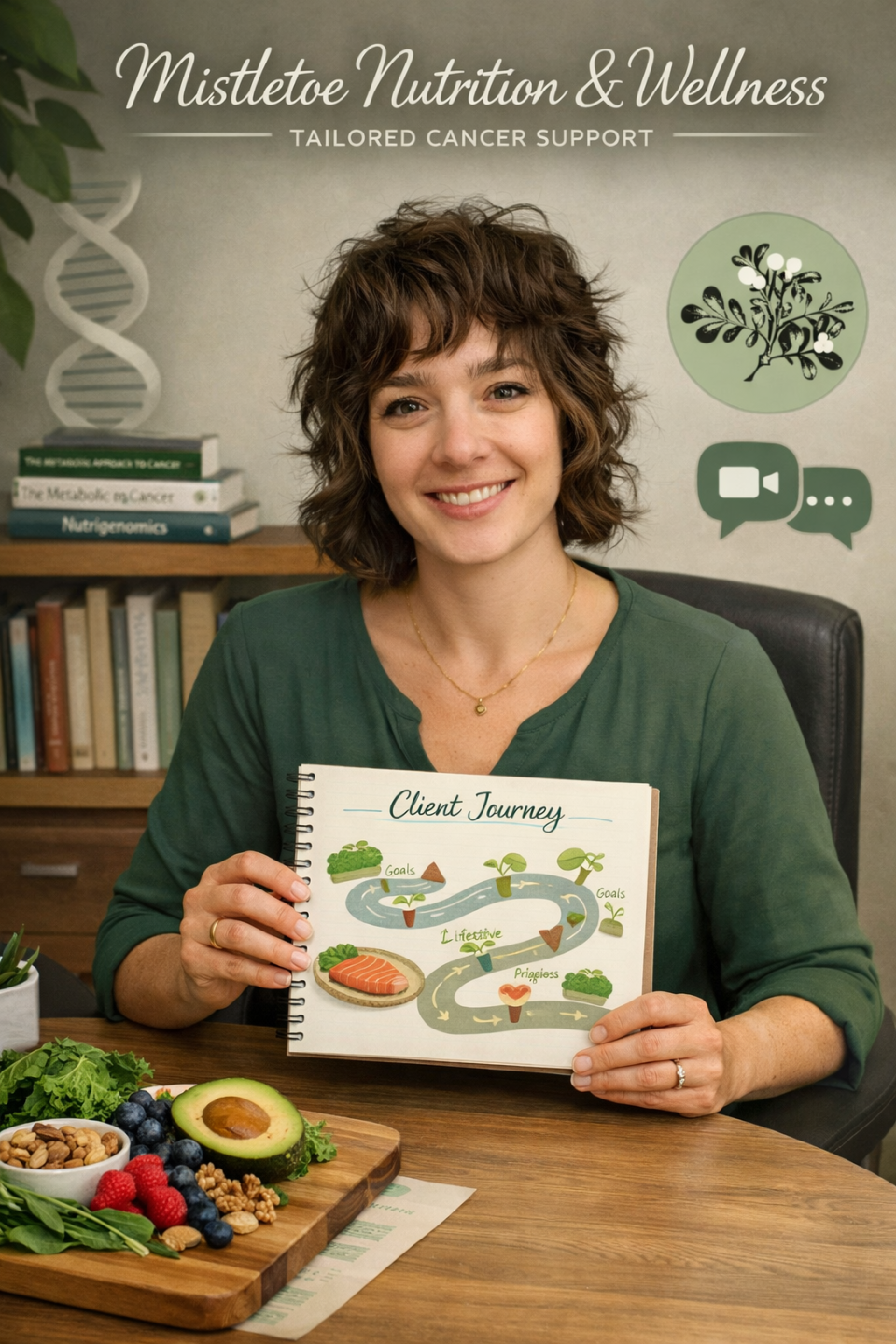 Personalized cancer client journey