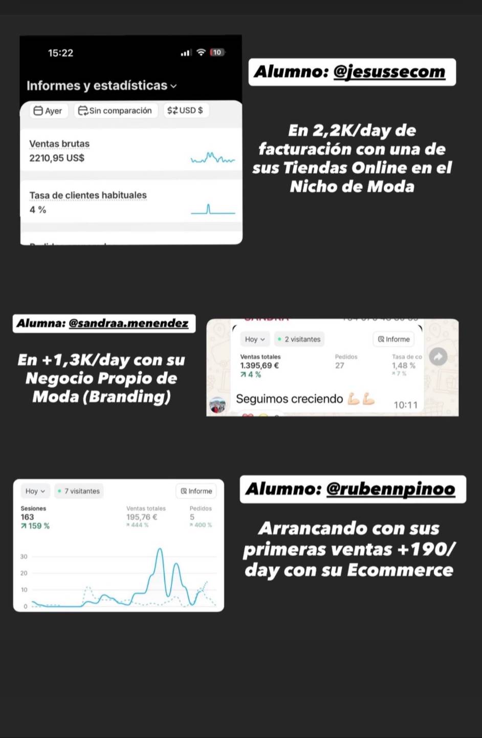 Testimonio real de alumno 6