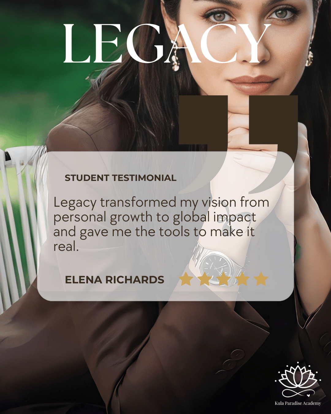 Level 3: Legacy Creator