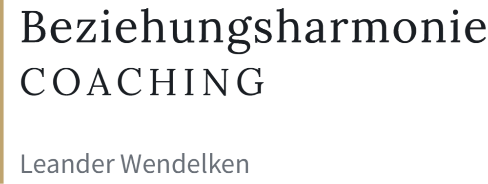 Beziehungsharmonie Coaching mit Leander Wendelken Logo