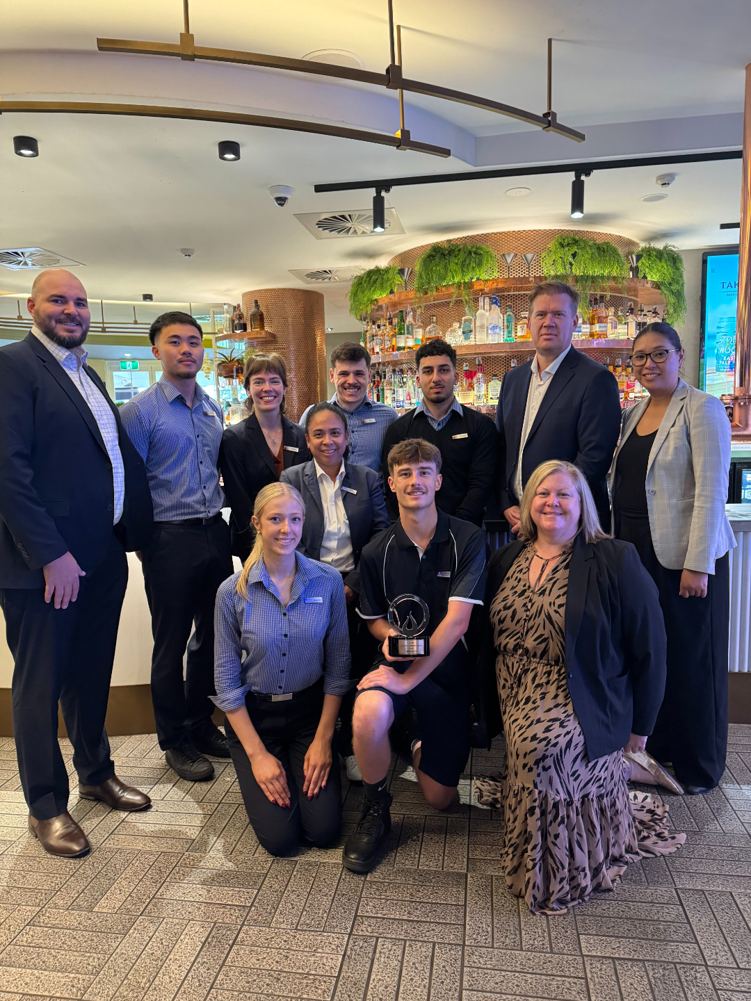 Sporties Moorebank Sports Club received the OOPS Superior Customer Award for 2025