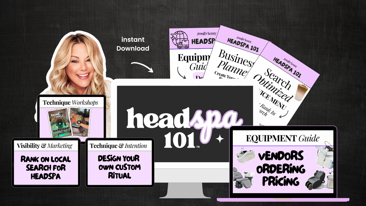 headspa 101 add headspa to your salon menu in 30 days