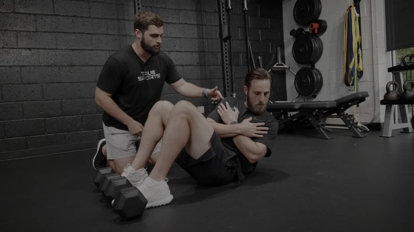 Rotational core exercise progression