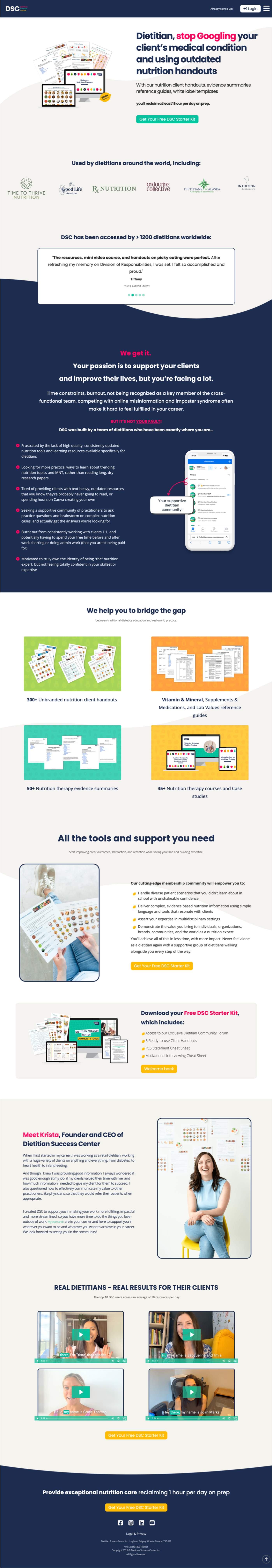 A long page displays the 'Be Mobile' website in a well-organized layout utilizing text blocks, graphics and a brand colour scheme with green, orange, black, and white. 