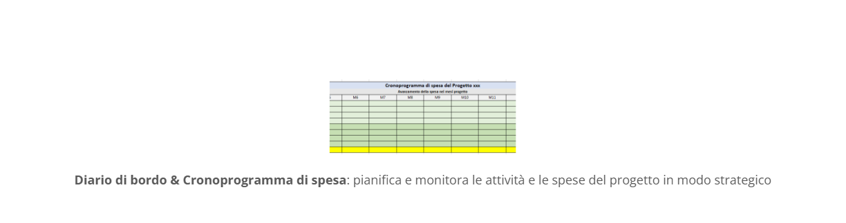 Cronoprogramma di spesa