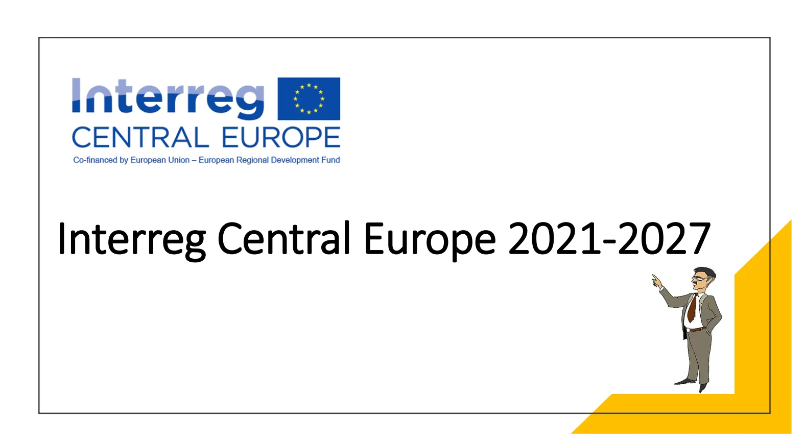 Interreg Central Europe 2021- 2027 